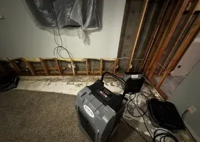 Home Pride Restoration crew performing storm damage restoration work in Idaho Falls, ID